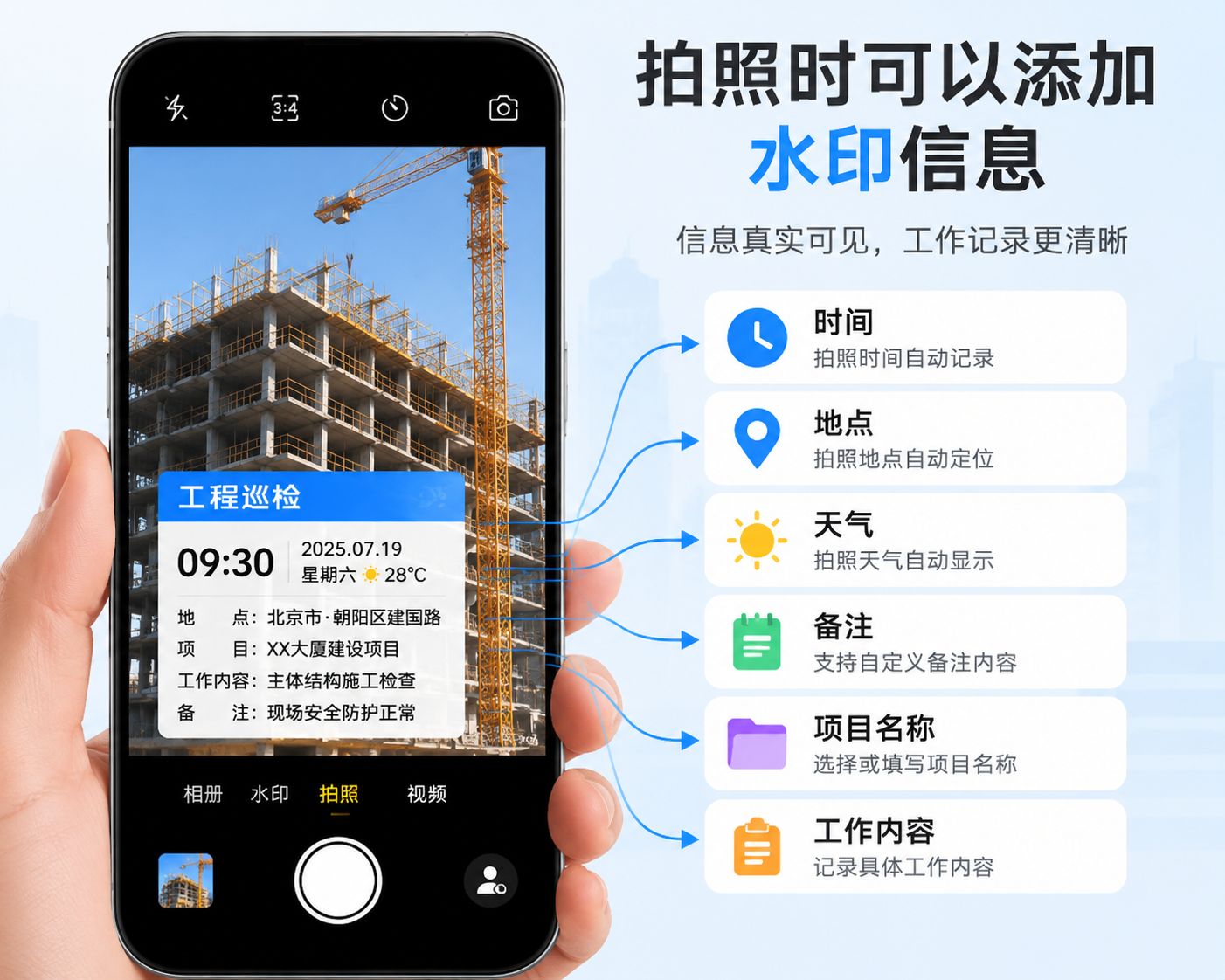 不用下载 App，微信就能用的水印相机