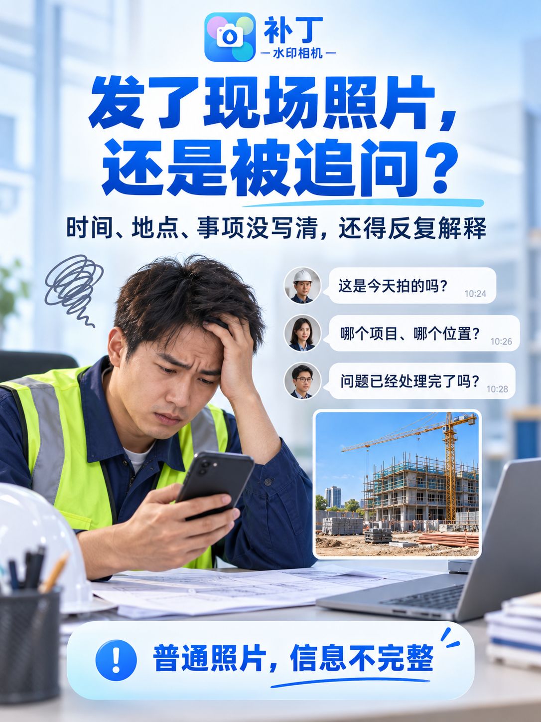 工作拍照要留痕?试试这款水印相机小程序