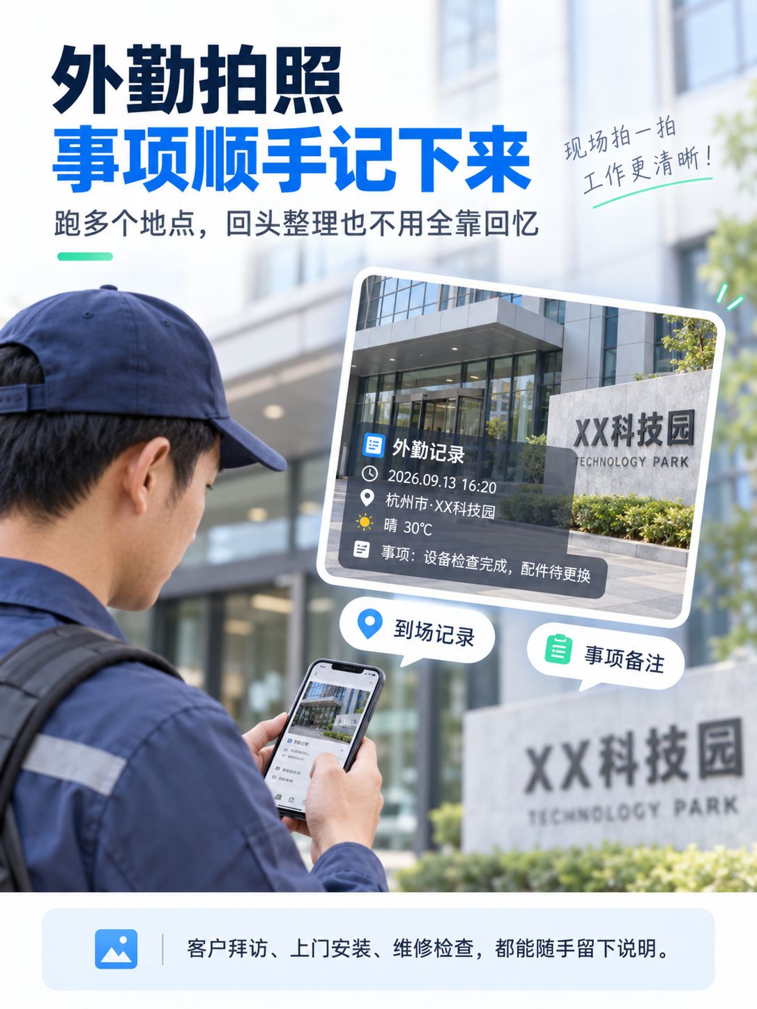 巡店、施工、外勤拍照,为什么会用到水印相机?