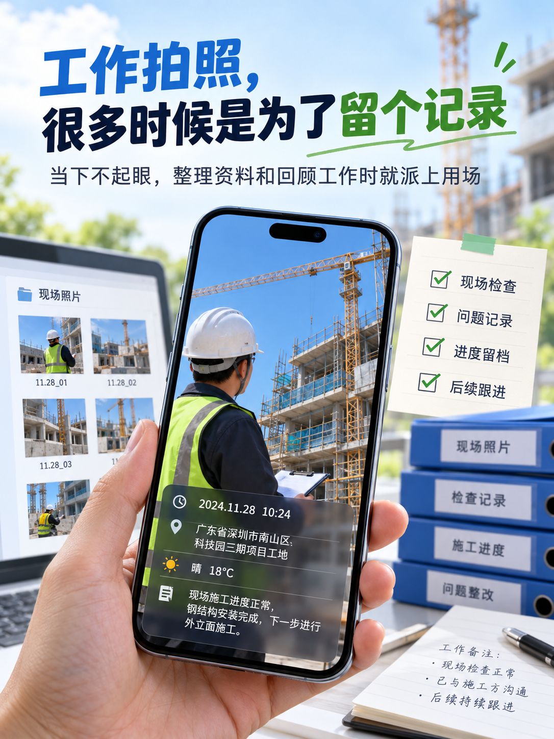 工作拍照少些打扰，补丁水印相机免费无广告